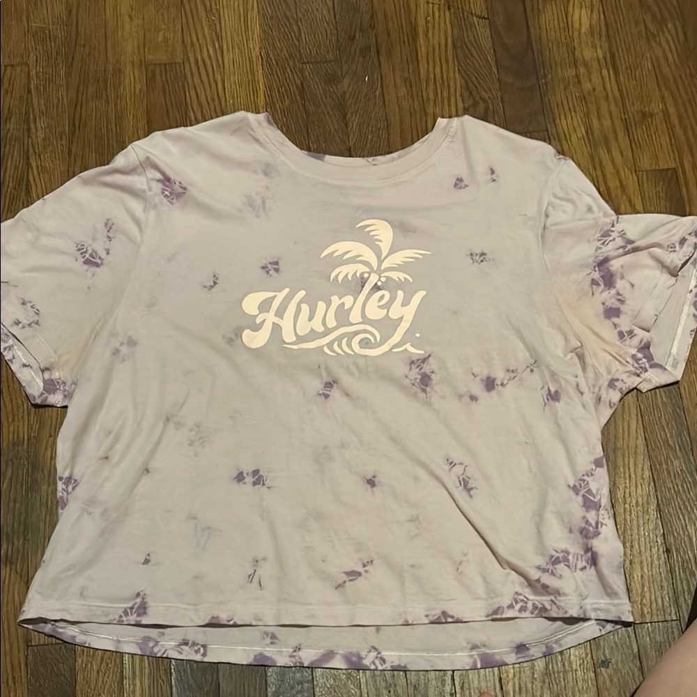Hurley Women's Short Sleeve Tee - Light Purple